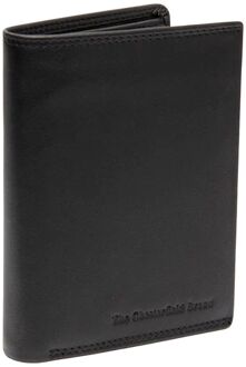 The Chesterfield Brand Leroy Billfold High black heren portemonnee Zwart