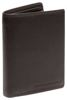 The Chesterfield Brand Leroy Billfold High brown heren portemonnee Bruin