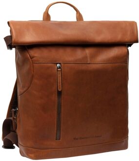 The Chesterfield Brand Liverpool laptop rugzak cognac - H 45 x B 35 x D 11 cm