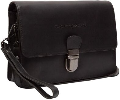The Chesterfield Brand Lucca Shoulderbag black damestas Zwart - H 16 x B 22.5 x D 7 cm