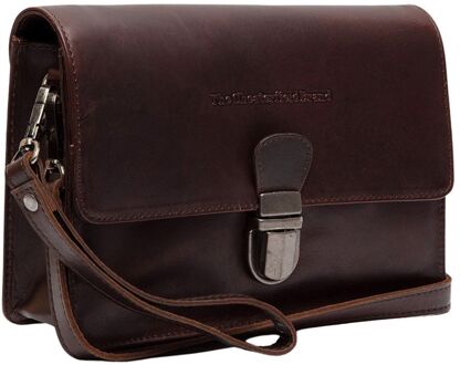 The Chesterfield Brand Lucca Shoulderbag brown damestas Bruin - H 16 x B 22.5 x D 7 cm