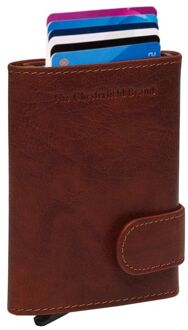 The Chesterfield Brand Mannheim RFID Wallet cognac portemonnee - H 10 x B 7,5 x D 2 cm