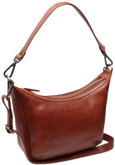 The Chesterfield Brand Moneva Shoulderbag cognac damestas - H 21 x B 27 x D 10 cm