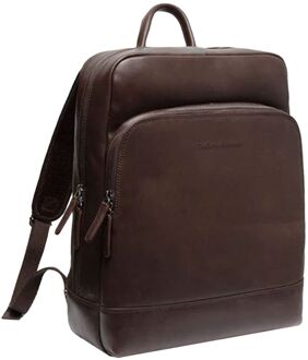 The Chesterfield Brand Nicola laptop laptop rugzak brown Bruin - H 40 x B 30 x D 10 cm