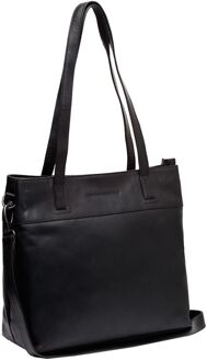 The Chesterfield Brand Nola Shopper black schoudertas dames Zwart - H 29 x B 30 x D 14 cm