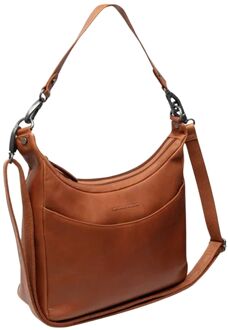 The Chesterfield Brand Olvia Shoulderbag cognac damestas - H 22 x B 30 x D 11 cm