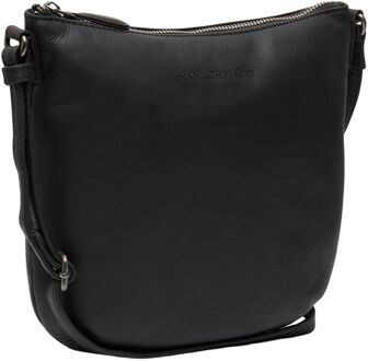 The Chesterfield Brand Redding Shoulderbag black damestas Zwart - H 22 x B 23.5 x D 6 cm