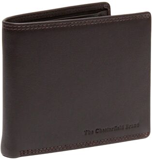 The Chesterfield Brand Stephens Billfold Wide brown heren portemonnee Bruin