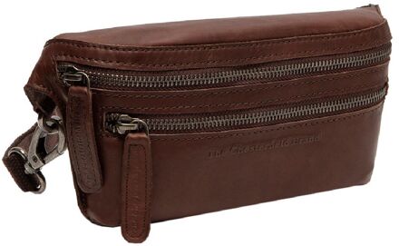 The Chesterfield Brand Toronto Gordeltas brown damestas heuptas Bruin - H 12 x B 23 x D 5.5 cm