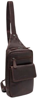 The Chesterfield Brand Turelle Crossbody brown damestas Bruin - H 26 x B 15 x D 6 cm