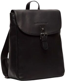 The Chesterfield Brand Vermont Backpack black Zwart - H 34 x B 26.5 x D 10.5 cm