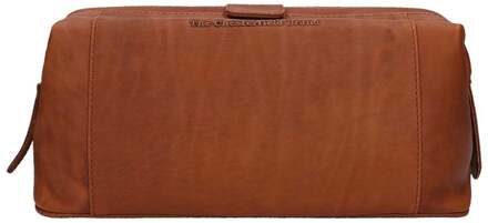 The Chesterfield Brand Vince Toilettas Large Cognac Bruin