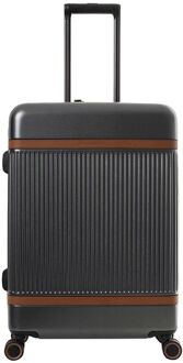 The Chesterfield Brand Zuna Spinner 66 cm - 78 liter - 66x46x26 cm - urban graphite hardcase koffer Grijs - H 65 x B 44 x D 25 cm