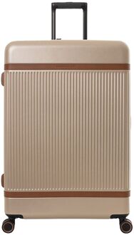 The Chesterfield Brand Zuna Spinner 76 cm - 113 liter - 76x52x30 cm - champagne hardcase koffer lichtgewicht koffer - H 75 x B 50 x D 30 cm