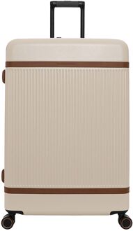 The Chesterfield Brand Zuna Spinner 76 cm - 113 liter - 76x52x30 cm - sandy beach hardcase koffer lichtgewicht koffer Zand - H 75 x B 50 x D 30 cm