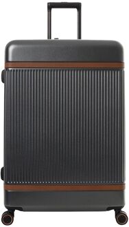The Chesterfield Brand Zuna Spinner 76 cm - 113 liter - 76x52x30 cm - urban graphite hardcase koffer lichtgewicht koffer Grijs - H 75 x B 50 x D 30 cm