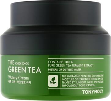 The Chok Chok Green Tea Watery Cream - Dagcrème van TONYMOLY - Koreaanse Skin Care