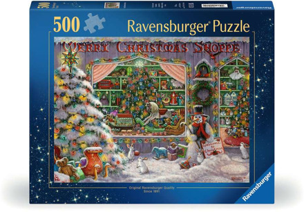 The Christmas shop Puzzel (500 stukjes)