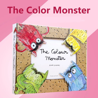 The Color Monster 3D English Emotion Book For Kids Identify Emotion And Feel More In Control Kids Early Education Book