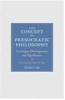 The Concept of Presocratic Philosophy