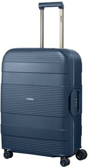 The Core Trolley 65 blue hardcase koffer Blauw - H 65 x B 46 x D 27 cm