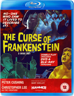 The Curse of Frankenstein - Double Play (Blu-Ray en DVD)