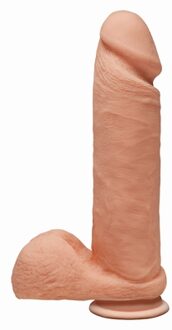 The D - Perfect D with Balls - 8 Inch - Vanilla