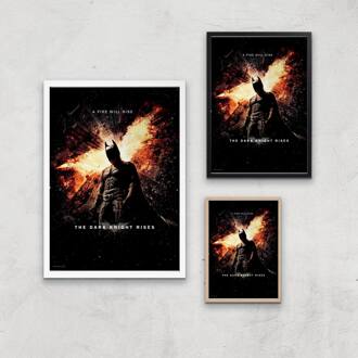 The Dark Knight Rises Giclee Art Print - A2 - Print Only Meerdere kleuren