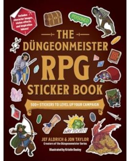 The Dungeonmeister Rpg Sticker Book - Dungeonmeister Series - Jef Aldrich