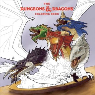 The Dungeons & Dragons Coloring Book - Dungeons & Dragons - Official Dungeons & Dragons