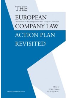 The European company law action plan revisited - Boek Universitaire Pers Leuven (9058678059)