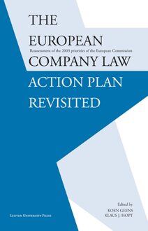 The European company law action plan revisited - eBook Universitaire Pers Leuven (9461660081)