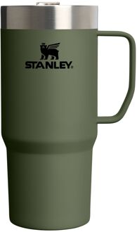The Everyday Suburban Mug 0.47L green Groen - H 17.9 x B 10.5 x D 8.5 cm