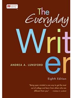 The Everyday Writer - Lunsford, Andrea A.