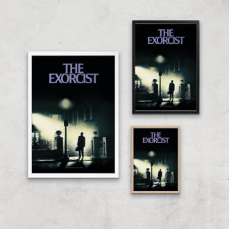 The Exorcist Giclee Art Print - A2 - White Frame Meerdere kleuren