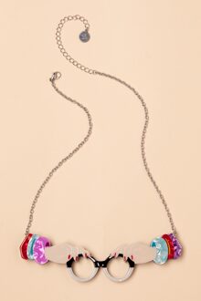 The face of style Iris ketting Multicolour