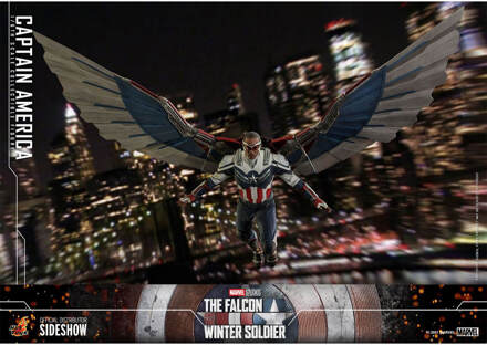 The Falcon en The Winter Soldier Falcon 1/6 schaal Actiefiguur 30 cm