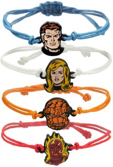 The Fantastic Four: First Steps Enamel Cord Bracelet Set