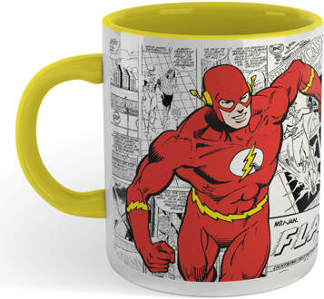 The Flash Comic Mug - Yellow Geel