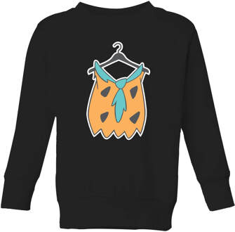 The Flintstones Fred Shirt Kids' Sweatshirt - Black - 110/116 (5-6 jaar) - Zwart