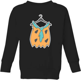 The Flintstones Fred Shirt Kids' Sweatshirt - Black - 110/116 (5-6 jaar) Zwart