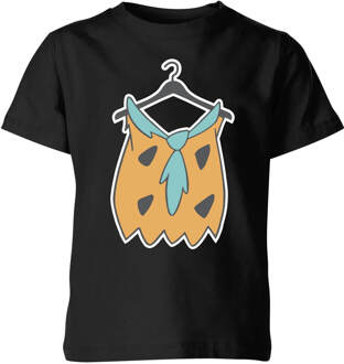 The Flintstones Fred Shirt Kids' T-Shirt - Black - 98/104 (3-4 jaar) Zwart - XS
