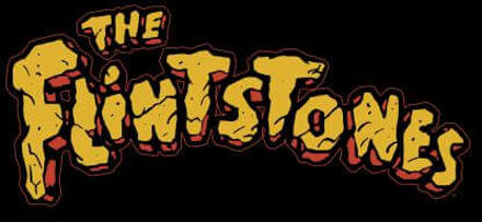 The Flintstones Logo Women's T-Shirt - Black - 3XL - Zwart