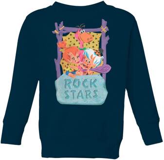 The Flintstones Rock Stars Kids' Sweatshirt - Navy - 146/152 (11-12 jaar) - XL
