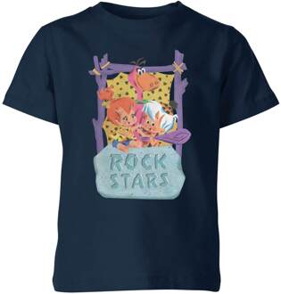 The Flintstones Rock Stars Kids' T-Shirt - Navy - 110/116 (5-6 jaar)