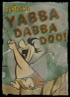 The Flintstones Yabba Dabba Doo! Women's Sweatshirt - Black - L - Zwart