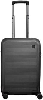 The Flow Cabin Trolley black hardcase koffer lichtgewicht koffer Zwart - H 55 x B 35 x D 20 cm