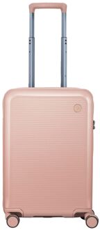 The Flow Cabin Trolley rose hardcase koffer lichtgewicht koffer Roze - H 55 x B 35 x D 20 cm