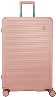 The Flow Trolley L rose hardcase koffer lichtgewicht koffer Roze - H 76 x B 51 x D 29 cm