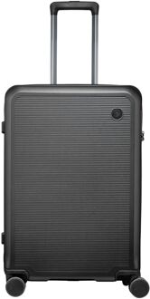 The Flow Trolley M black hardcase koffer lichtgewicht koffer Zwart - H 64 x B 44.5 x D 24 cm